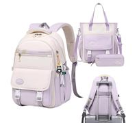 Kid School Backpack Set - Fashion Knapsack With Matching Pencil Case, Spacious Student Book Bag, Comfortable Shoulder Carry Design | Classroom Learning Outdoor Activities Vacation Travel Use