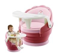 Kid Seat for Dining Table - Rotating Toddler Table Chair,Cartoon Lions Kids Rotating Dining Chair Cute Voice 360° Rotation Removable Plate for Girls