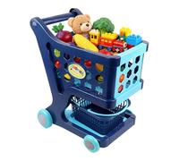 Kid Shopping Cart - Interactive Educational | Shopping Cart Trolley | for Festival Home Gathering Fun Routine Family Playtime Indoor Learning Development