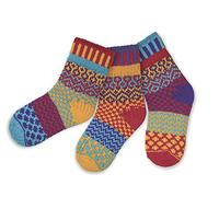 Kid Socks, Firefly, Purple, Yellow, Cherry Red, Turquoise, Medium