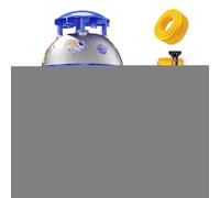 Kid Sprinklers for Backyard - Outdoor Water Play Sprinklers - 360-degree Rotate Portable Flying Saucer with Lighting for Carnival Game Gardening Community Park Daycare Center