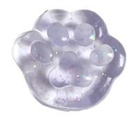 Kid Squeeze Toys, Simulated Cat Paw Pinching Toy, Soft Elastic Texture, Cute Desktop Ornament and Stress Reliever for Girls Toddler Adults Kids Relaxing Play, Home Office 1.57x1.57in