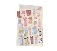 Kid Sticker Winter Themed Foam for Journal Planner Notebook Phone Case Laptop Album Scrapbooking Embellishments Mixed