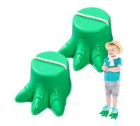 Kid Stilts - Big Feet Stilts Active Kids Toys,Balancing Classic Picnic Game Set, Anti-Slip Dinosaur Foot Shape Stilt Walking Cup Toys for Kids