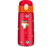 Kid Tigrotto CHILL & REFILL Bottle, Orange, 460ml, Stainless Steel, BPA Free