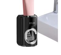 Kid Toothpaste Dispenser - PP 6.5x6.9x11cm, Wall Mounted Automatic Rack, Touch Extrusion Organizer | Great for Drawer Family