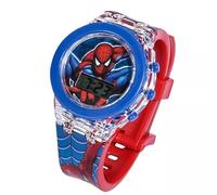 Kid Watch Boys Girls Flashing Light Up 3D Glow Digital Great Gift Watch Superhero Character