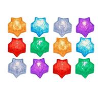 Kid Water Toys - LED Light Floating Bathtub Play Set, Colorful Star Shape Bath Pool Activity | Interactive Sensory Floating Water Game for Kids Children Boys Girls Party Preschool Birthday Holiday New