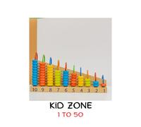 Kid Zone 1 to 50 - Fun Number Learning for Kids