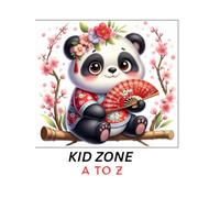 Kid Zone (A to Z): Fun & Colorful Alphabet Learning Book for Kids