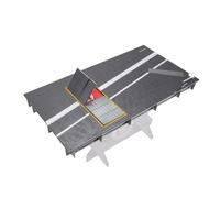 Kidaromo 1/72 Nimitz-Class Aircraft Carrier Deck Model, A2 Module with Catapult 3 & Blast Deflector Plate, Resin Diorama Base with Acrylic Stand, Modular Flight Deck for Military Model Display