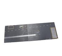 Kidaromo 1/72 Nimitz-Class Aircraft Carrier Deck Model, B1+B2 Modules with Catapult 2 & Track Initial, Resin Diorama Base with Movable Doors & Acrylic Stand, Flight Deck for Military Model