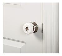 KidCo Door Knob Covers - 3 pkg White - Child Proof Door Knob Covers, Toddler Door Locks, Baby Proof Safety Locks for Doors