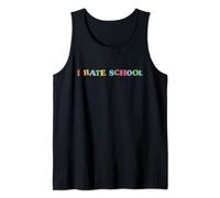 Kidcore Aesthetic I Hate School Alt Indie 80s 90s Retro Tank Top