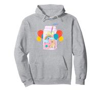Kidcore Aesthetic Kawaii Milk Carton Alt Indie 80s 90s Retro Pullover Hoodie