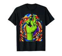 Kidcore Aesthetic Weirdcore Eyes Weird Eye Hand T-Shirt