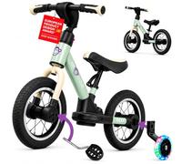 Kidcruiser Pedalplay Balance Bike From 2+ Year Old, Ideal For Learning To Ride, 3-in-1 With LED Training Wheels And Pedals, Durable Modular Frame