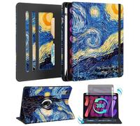 Kidcube for iPad Mini 7 Case A17 Pro 2024, for iPad Mini 6th Generation Case 8.3 Inch - Women Girls Kids Cute Rotating Stand Folio Cover with Pencil Holder & Card Slot Cool Unique Teens Design Cover