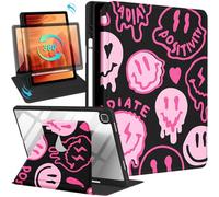 Kidcube for Samsung Galaxy Tab A7 Case - 10.4 Inch for Women Girls Cute Folio Cover with Pencil Holder Girly Unique Design Rotating Stand Teens for Galaxy Tab A7 Tablet Cases 2022/2020