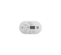 Kidde 5DCO Digital Carbon Monoxide Alarm and Detector with AA Batteries - 10 Year Sensor Life Digital Display CO Alarm - 7 Year Warranty