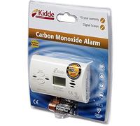 KIDDE 7DCOC Carbon Monoxide Alarm with Digital Display, Battery Operated