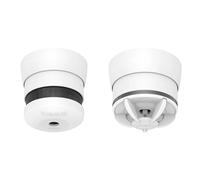Kidde Battery Powered 40mm K2007 1x Optical Smoke & K3003 1x Heat Alarm with 10 Year Sealed Lithium Battery