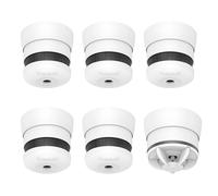 Kidde Battery Powered 40mm K2007 5x Optical Smoke & K3003 1x Heat Alarm with 10 Year Sealed Lithium Battery