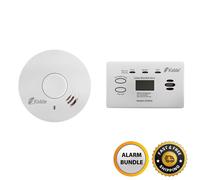 Kidde Carbon Monoxide Alarm K7DCO 7DCO Detector & 10Y29 Optical Smoke Alarm Set