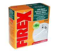 Kidde Firex KF20 Hard Wired Mains Optical Smoke Alarm with 9V Battery Back-Up