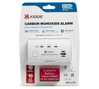 Kidde K10Llco Carbon Monoxide Alarm 10 Year Sealed Lithium Battery Bsi Detector