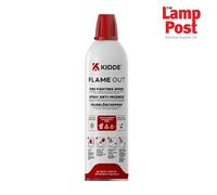 Kidde Flame Out Fire Fighting Spray - 500ml | Multi-Purpose Fire Extinguisher for Homes, Kitchens, Caravans and Camping | Extinguishes Common Household Fires Fast