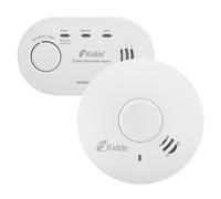 Kidde Smoke Alarm and CO Detector Bundle for Home | 10Y29 10 Year Battery Smoke Alarm and K5CO Battery Carbon Monoxide Detector with AA Batteries | 10 Year Life Smoke Detector & CO Alarm