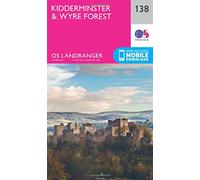 Kidderminster & Wyre Forest Map | Wenlock Edge & Ludlow | Ordnance Survey | OS Landranger Map 138 | England | Walks | Cycling | Days Out | Maps | Adventure