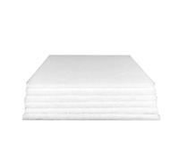 KiddiBubzi 1cm Thick Aquarium Filter Super Thick Filter Cotton Sponge For Aquarium Fish Tank Cotton Foam Skimmer(50x50x1cm)