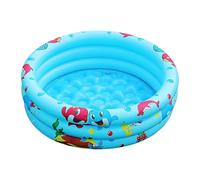Kiddie Swimming Pool - Seasonal Water Station | Bath Tub Pools | Three Layer Water Fountain Toys | Portable Toddler Wading Basin | Round Water Basin For Toddler Outdoor Pool Quick Drainage Beach Ind