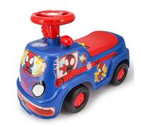 Kiddieland: My First Spidey Racer - Lights & Sounds Ride-On, Spiderman Foot to Floor Vehicle, Interactive Dashboard, Toddlers & Kids, 18-36mo