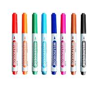 Kiddies Create Magical Water Floating Drawings Bundle 8 Colors Magical Water Painting Pens For Kids Drawing Water Art Markers Set 10ml Easter Crafts for Kids Ages 8-12 (White, 15cm)
