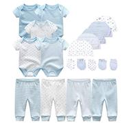 Kiddiezoom Unisex Baby Layette Essentials Giftset Clothing Set 19-Piece