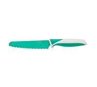 KiddiKutter Training Knife (Green) - Lightweight Easy Grip Stainless Steel - Children's Safe Knife - BPA Free - Dishwasher Safe - 3yr+, 11.43 cm