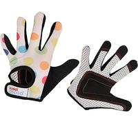 Kiddimoto Dotty Anti Slip Kids Bike Gloves For Kids Boys & Girls Best Toddler Bike Gloves Ages 2-10 Full Finger Cycling Gloves For Youth Sports Like Mtb, Bmx Dirt Biking, Mountain Bike Riding, Skates