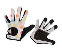 Kiddimoto Dotty Anti Slip Kids Bike Gloves For Kids Boys & Girls Best Toddler Bike Gloves Ages 2-10 Full Finger Cycling Gloves For Youth Sports Like Mtb, Bmx Dirt Biking, Mountain Bike Riding, Skates