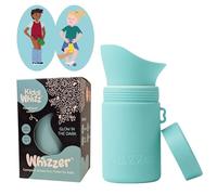 KIDDIWHIZZ Portable Toilet/Travel Potty Holiday Essentials for Kids - Ideal for Potty Training, Camping, Car Journeys & Travel - Unisex Silicone Pee Bottle - Portable & Leakproof - 250ml
