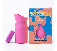 KIDDIWHIZZ Portable Toilet/Travel Potty Holiday Essentials for Kids - Ideal for Potty Training, Camping, Car Journeys & Travel - Unisex Silicone Pee Bottle - Portable & Leakproof - 250ml
