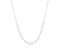 Kiddo Sky Personalised Morse Code Necklace for Women, Custom Morris Code Necklace with Name, Hidden Message Jewelry in Morse Code, Gifts for Mothers Day (Silver)