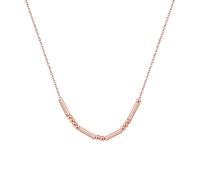 Kiddo Sky Personalised Morse Code Necklace for Women, Custom Morris Code Necklace with Name, Hidden Message Jewelry in Morse Code, Gifts for Mothers Day (Rose Gold)