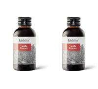 Kiddu - 100ml Pure Vanilla Extract for Home Baking, Made from Premium Vanilla Pods (Pack of 2)
