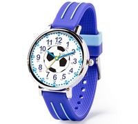 Kiddus Educational Watch for Kids, Analog Wristwatch for Boys and Girls from 5 Years Old, 3ATM and 5ATM, First Children's Timepiece with Hours and Minutes, Learning Gift for Kids