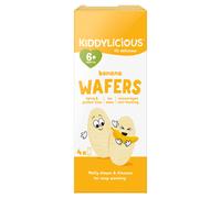 Kiddylicious Banana Wafers 6+ Months 4 X 4g