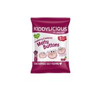 Kiddylicious Raspberry & Beetroot Melty Buttons Multi 9+ months 30g (5x6g)