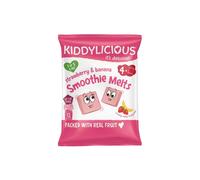 Kiddylicious Strawberry & Banana Smoothie Melts Multi 12+ months 24g (4x6g)